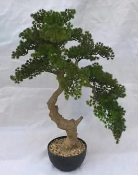 Artificial Plastic Pine Bonsai Tree Table Decor Antique Plant Branch OV Brand From China