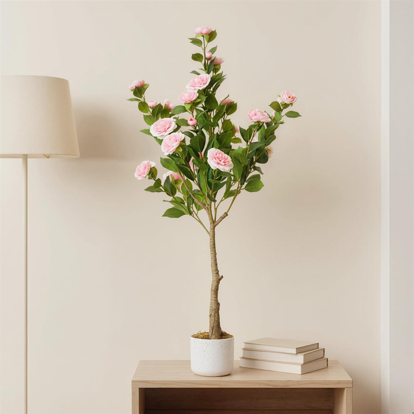 3FT Tall Artificial Trees, Fake Snake Plant with White Planter & 33 Realistic Leaves, Large Potted Artificial Sansevieria Mother in Law Tongue Plant, for Living Room Hallway Entryway