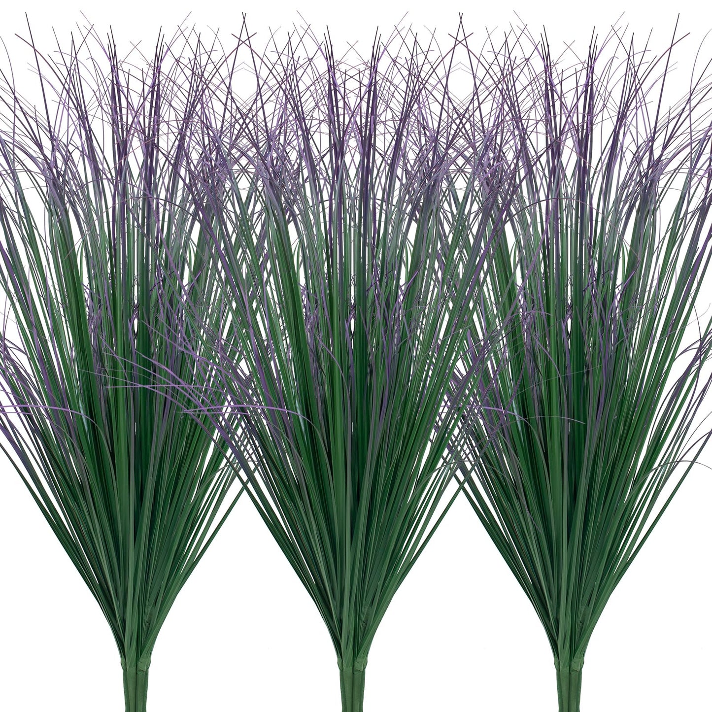 12Pcs Artificial Grass Plants, Faux Shrubs Wheat Grass, Artificial Tall Grass Fake Plants for Outdoor Decor,Artificial Greenery Stems Weed for Room Indoor Home Decor（Green Red Tail）