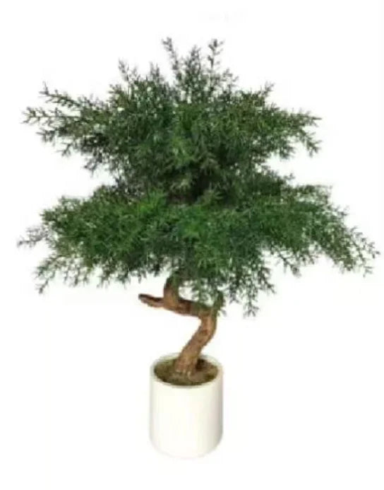Artificial Plastic Pine Bonsai Tree Table Decor Antique Plant Branch OV Brand From China