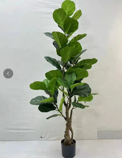 Trunk Potted Trees Faxu Fiddle Leaf Fig Artificial Plants Plastic Pots for Plants Luxury Extra Large Metal Plastic B 20pcs