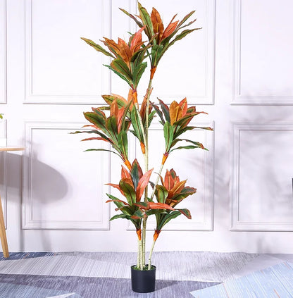 Modern Silk & Plastic Leaf Trees Home Party Decoration Artificial Plants for Nurturing a Lively Atmosphere OV Brand