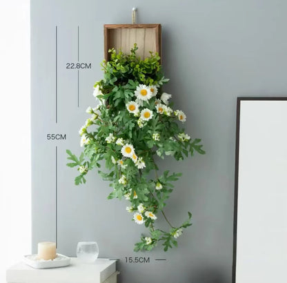 Wall Decorative Hanging Ivy Wholesale Artificial Grape Hanging Garland Vine for Home Decoration Hot Selling Wedding Christmas Sp