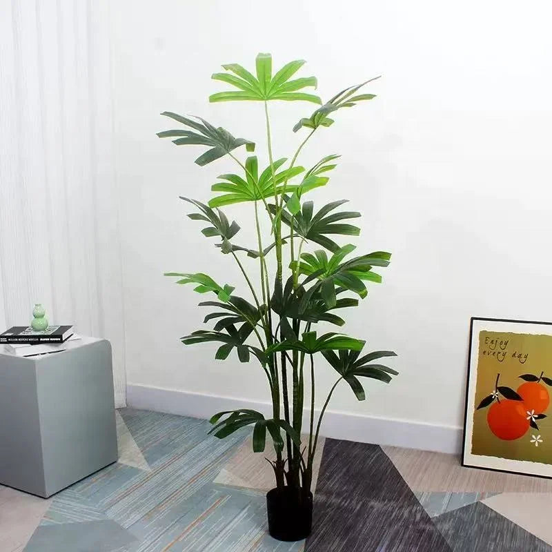 Bamboo Trees Artificial PE Trunk Silk Grass Eco-Friendly Lightweight High Simulation 200cm Height 5-8 Year Lifespan