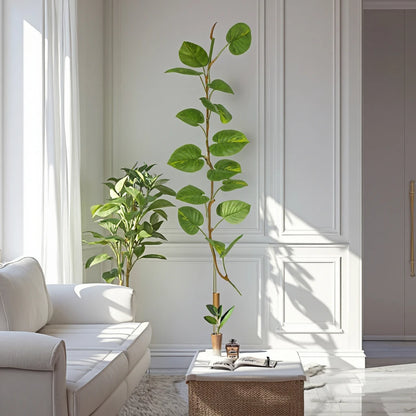 Modern Design Indoor Decor Fabric Artificial Ivy Vines Durable Hanging Garland of Fake Leaf Plants Excellent Indoor Decor