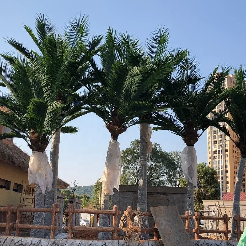 Dinosaur Museum Decorative Artificial Palm Tree Marine Inspired Decorative Tree