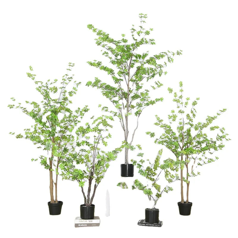 Indoor/Outdoor 3M Height Artificial Palm Bonsai Grass Durable Living Room Plastic Plant for Table Space Planted Artificial Plant