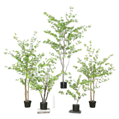 Indoor/Outdoor 3M Height Artificial Palm Bonsai Grass Durable Living Room Plastic Plant for Table Space Planted Artificial Plant