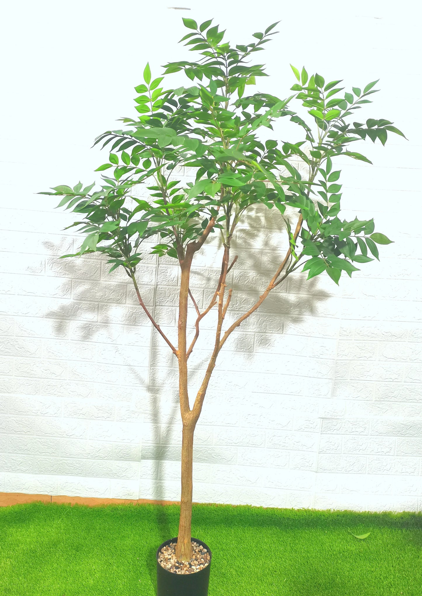 Colorful Artificial Potted Trees Plastic Plants with Pot in Sizes 100cm 160cm Made in GUA by Ov