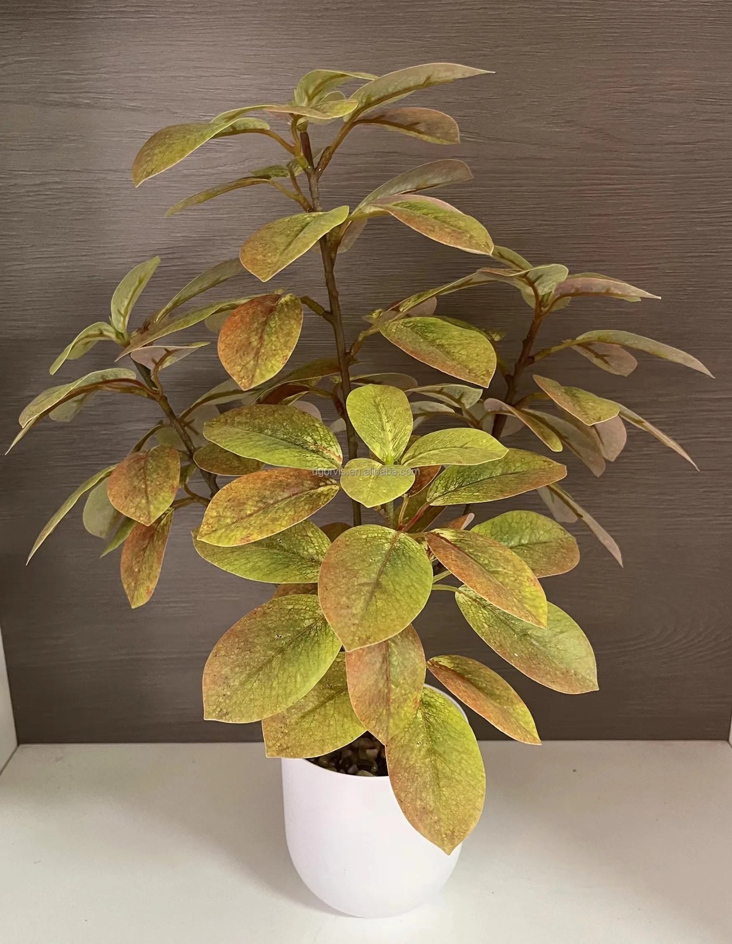 Colorful Artificial Potted Trees Plastic Plants with Pot in Sizes 100cm 160cm Made in GUA by Ov