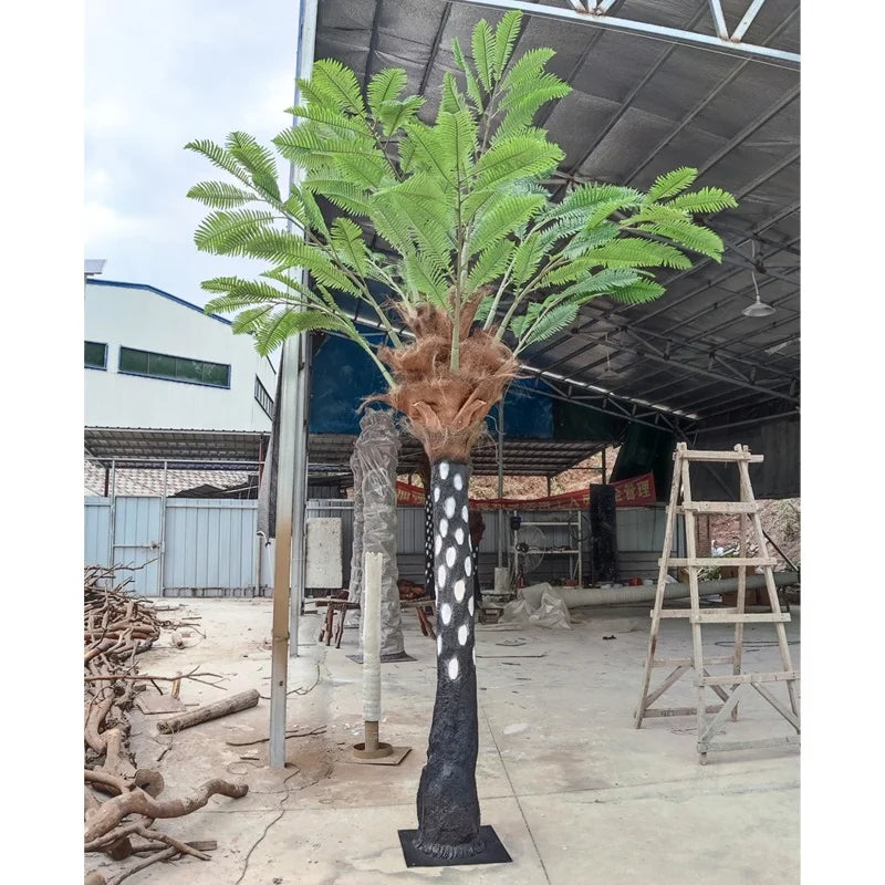Dinosaur Museum Decorative Artificial Palm Tree Marine Inspired Decorative Tree
