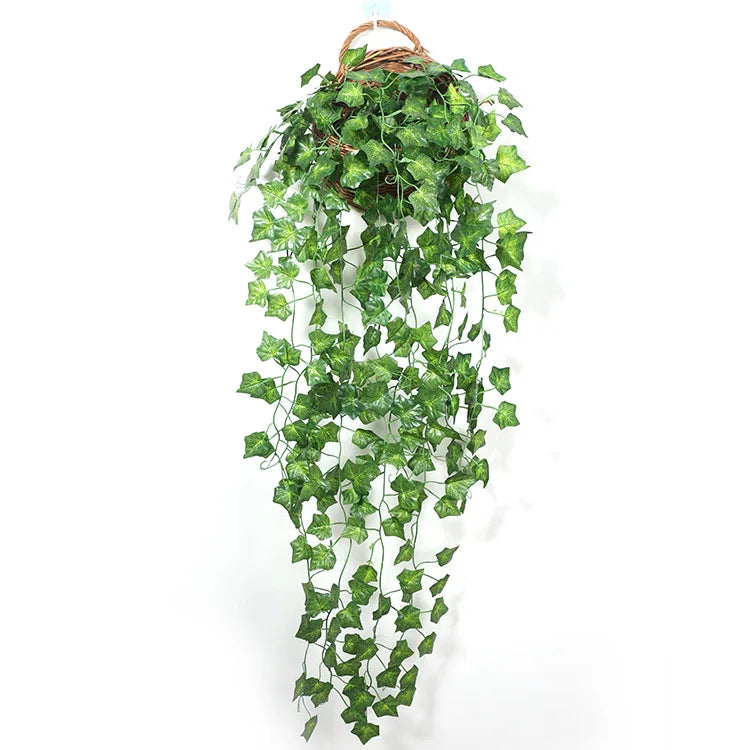 Wall Decorative Hanging Ivy Wholesale Artificial Grape Hanging Garland Vine for Home Decoration Hot Selling Wedding Christmas Sp