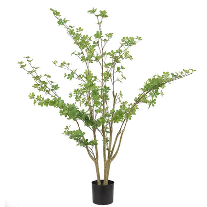 Indoor/Outdoor 3M Height Artificial Palm Bonsai Grass Durable Living Room Plastic Plant for Table Space Planted Artificial Plant