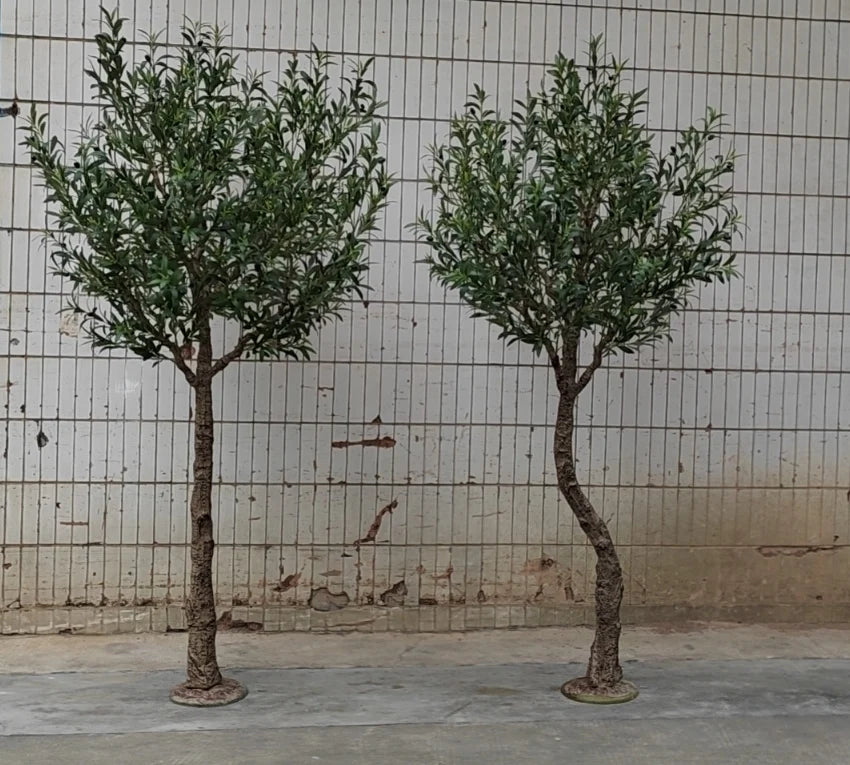 Artificial Large Olive Tree Natural Trunk