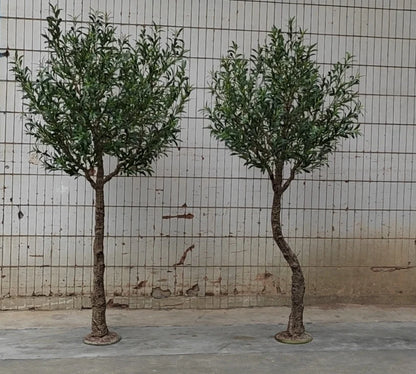 Artificial Large Olive Tree Natural Trunk