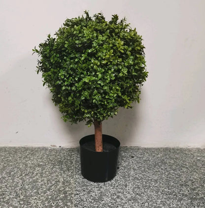 Green UV Outdoor Artificial Trees Stylish Decorative Product