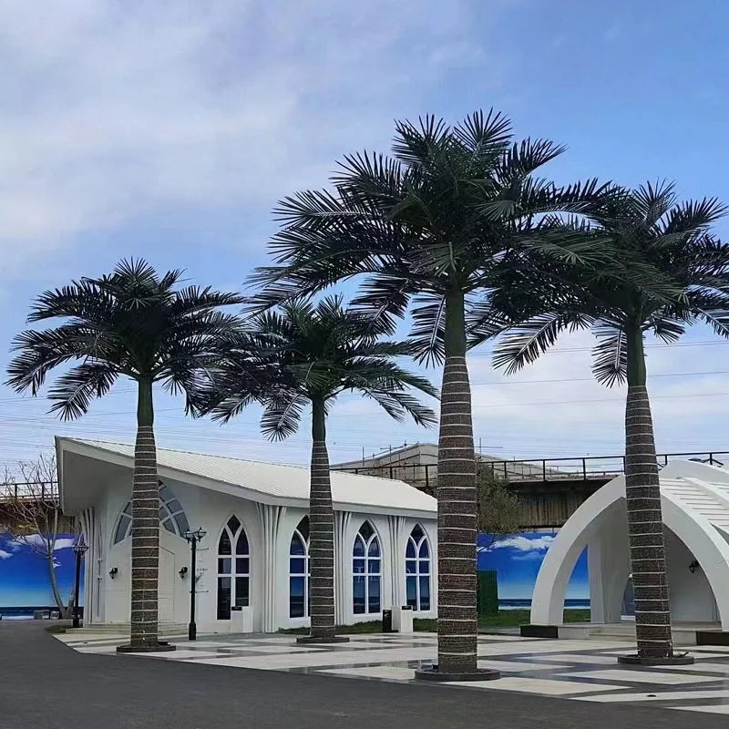 Dinosaur Museum Decorative Artificial Palm Tree Marine Inspired Decorative Tree