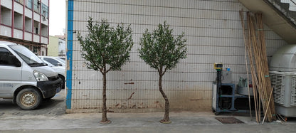 Artificial Large Olive Tree Natural Trunk
