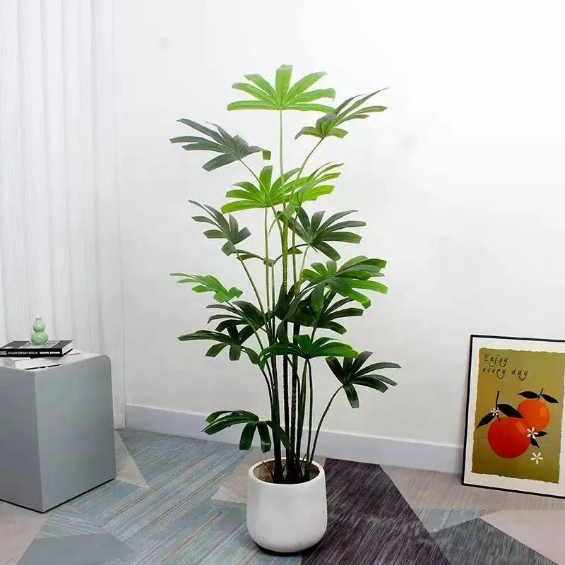 Bamboo Trees Artificial PE Trunk Silk Grass Eco-Friendly Lightweight High Simulation 200cm Height 5-8 Year Lifespan
