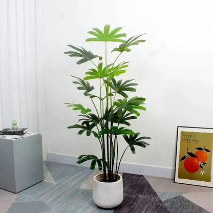 Bamboo Trees Artificial PE Trunk Silk Grass Eco-Friendly Lightweight High Simulation 200cm Height 5-8 Year Lifespan
