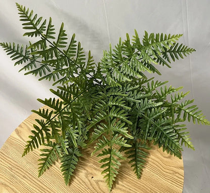 Silk Artificial UV Leaves for Home Garden Outdoor Decor Green Design Style Plastic Plant in Stock