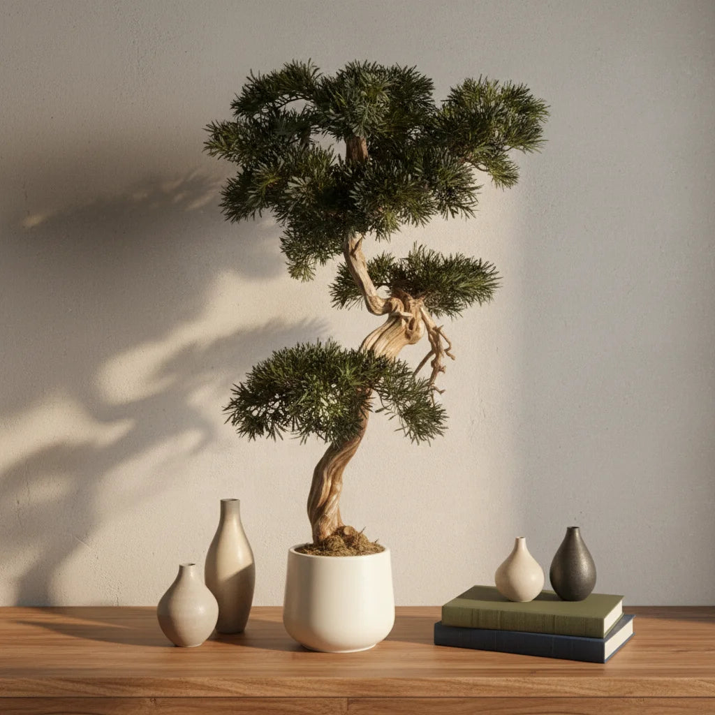 Ov T5 Artificial Plastic Green Pine Tree 200-550cm Home Decoration for Restaurants Hotels Weddings