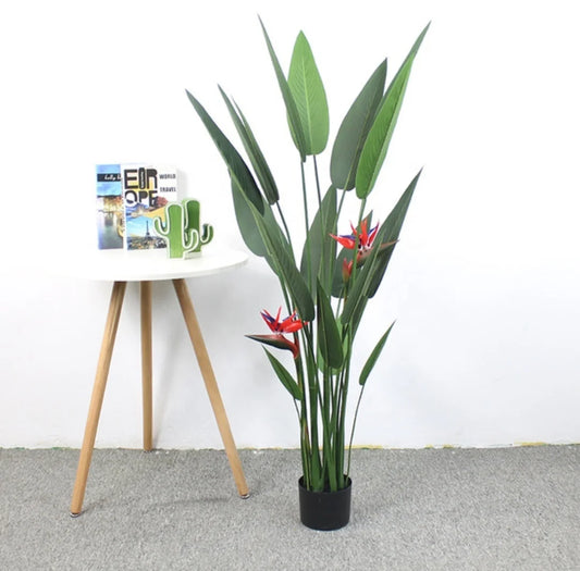 Fabric 4ft 6ft 7ft Tall Artificial Travel Banana Trees Party Office Room Space Grass Plants 120cm 180cm Sizes in Stock