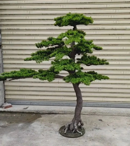 Artificial Plastic Pine Tree Beautiful Outdoor Decorative Pine Tree 6ft