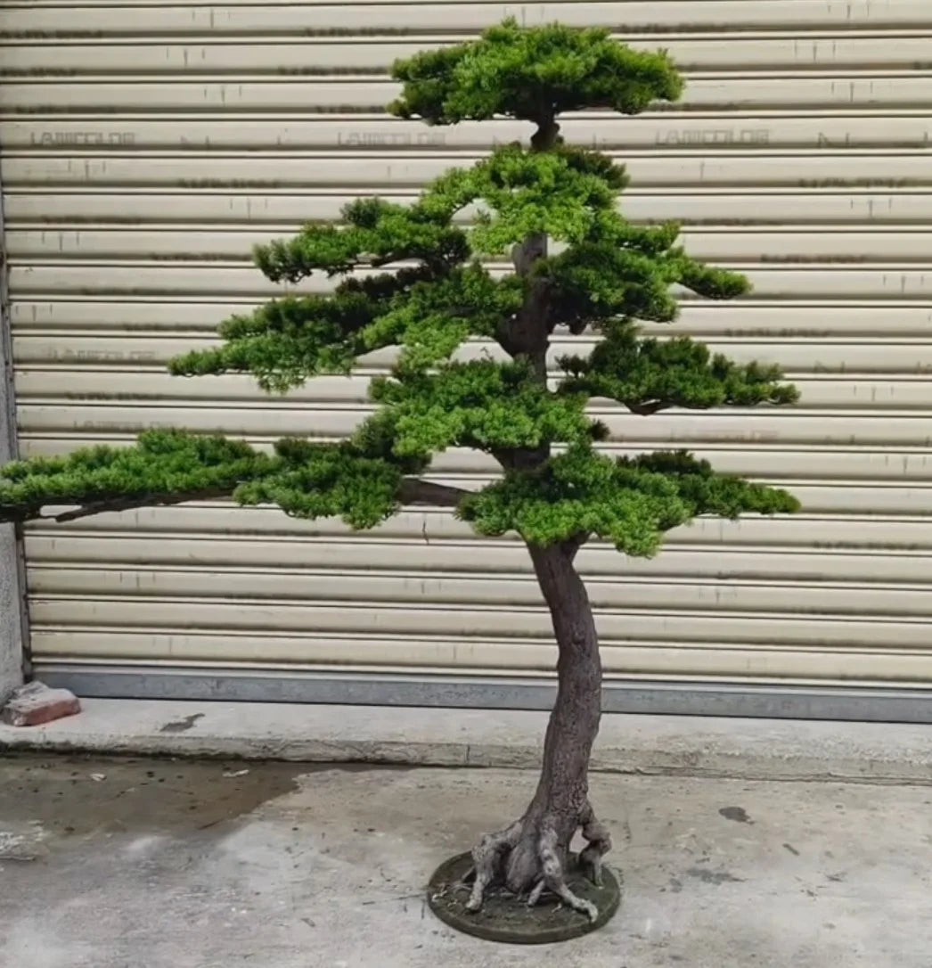 Artificial Plastic Pine Tree Beautiful Outdoor Decorative Pine Tree 6ft