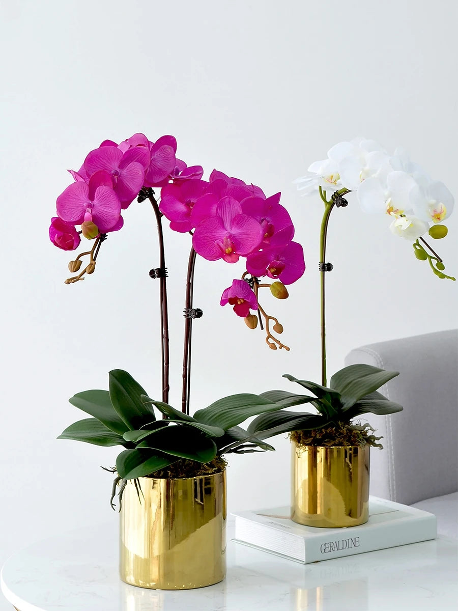Artificial Orchid Flower Plant
