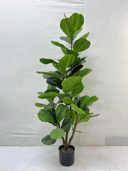 Trunk Potted Trees Faxu Fiddle Leaf Fig Artificial Plants Plastic Pots for Plants Luxury Extra Large Metal Plastic B 20pcs