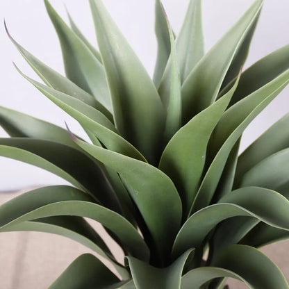 Artificial Sisal  Hemp Plastic Plants Green Gladiolus PE Material  Potted Agave Tree