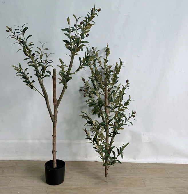 7ft Large Artificial Olive Tree Wood Trunk with Branches for Christmas Wedding or Home Decor
