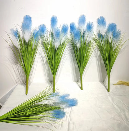 60cm Artificial Flowers with Pot Set of Artificial Trees