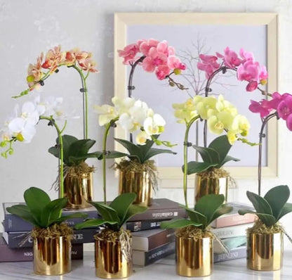Artificial Orchid Flower Plant