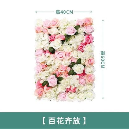 High Quality Artificial Wedding Green Grass Wall Decor Indoor Outdoor Use Plastic 40x60cm Fake Plant