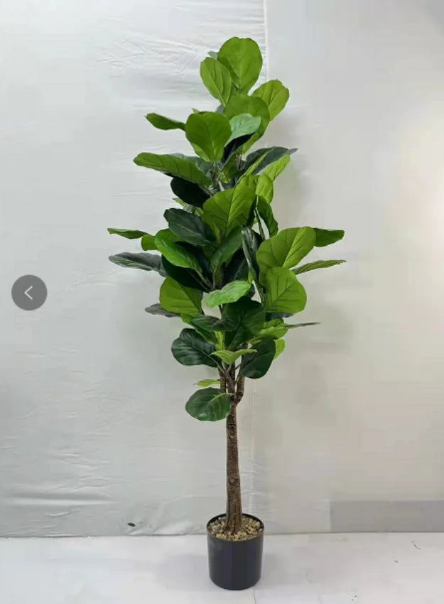 Trunk Potted Trees Faxu Fiddle Leaf Fig Artificial Plants Plastic Pots for Plants Luxury Extra Large Metal Plastic B 20pcs
