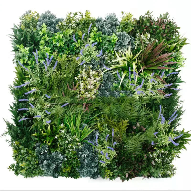 UV Resistant Outdoor Climbing Grass Wall Plastic Vertical Green Plant Artificial Wall for House or Office Use