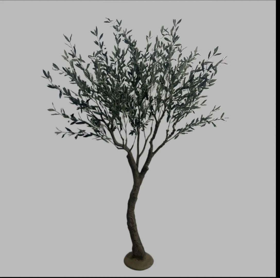 10ft Tall Fireproof Large Plastic Artificial Olive Trees for Wedding Decorative Elements