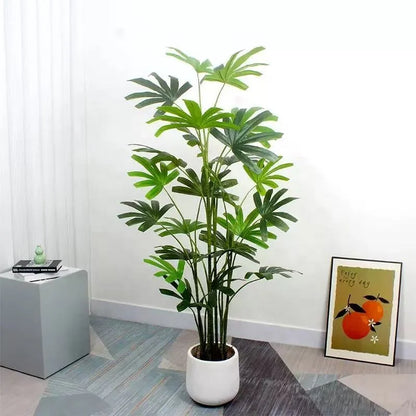 Bamboo Trees Artificial PE Trunk Silk Grass Eco-Friendly Lightweight High Simulation 200cm Height 5-8 Year Lifespan