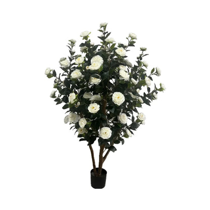 High Quality 9-Headed Camellia and Magnolia Flower Arrangement for Home Decoration for Mother's Day and Thanksgiving