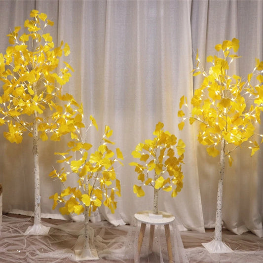 Wholesale Colors Chinese Artificial Led Light Tree Lampshade for Home Hotel Decoration Christmas Red White Light