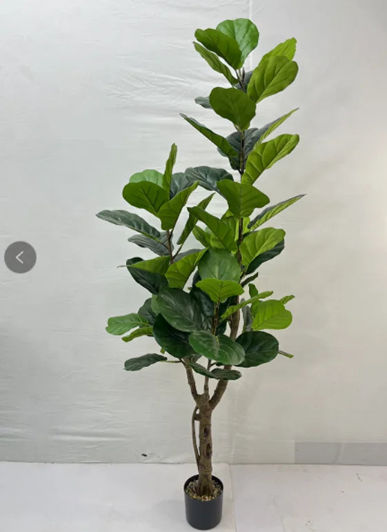 Trunk Potted Trees Faxu Fiddle Leaf Fig Artificial Plants Plastic Pots for Plants Luxury Extra Large Metal Plastic B 20pcs