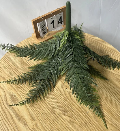 Silk Artificial UV Leaves for Home Garden Outdoor Decor Green Design Style Plastic Plant in Stock