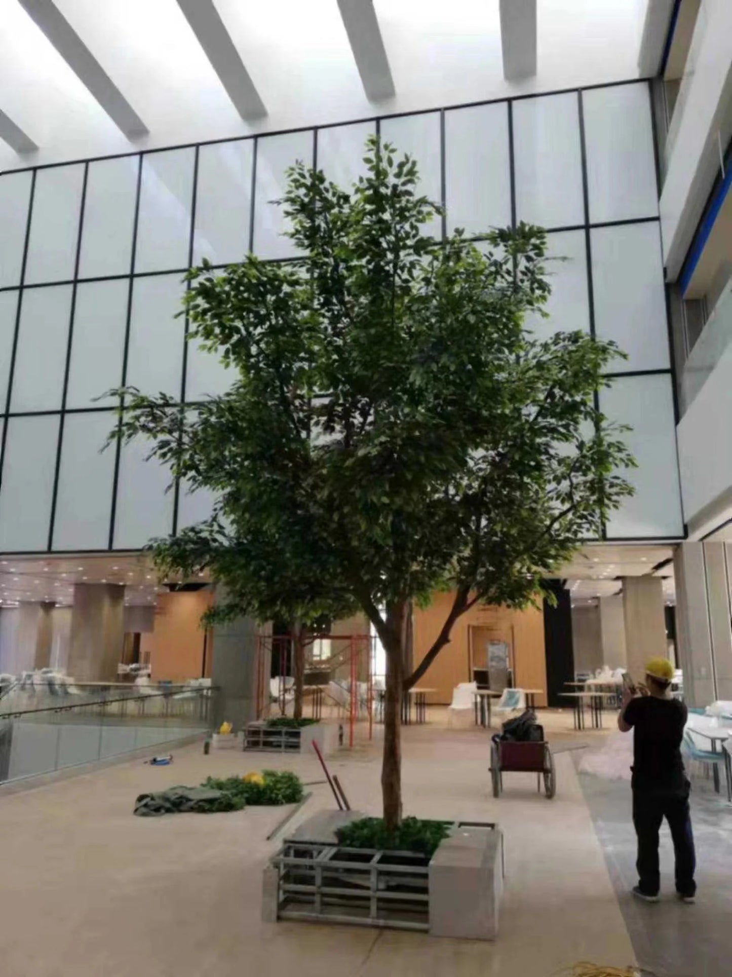 Natural Trunk Artificial Ficus Tree Plants For Sale Fake Banyan Artificial Plant